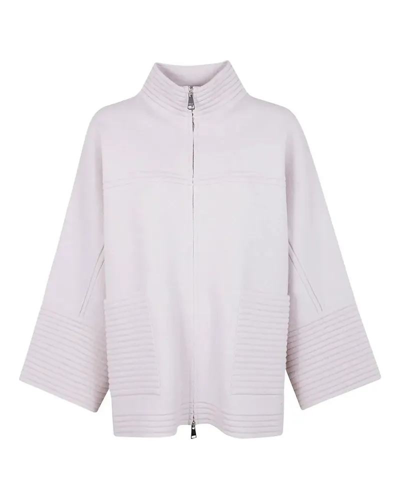 D.EXTERIOR D. EXTERIOR Cashmere Double Cape White