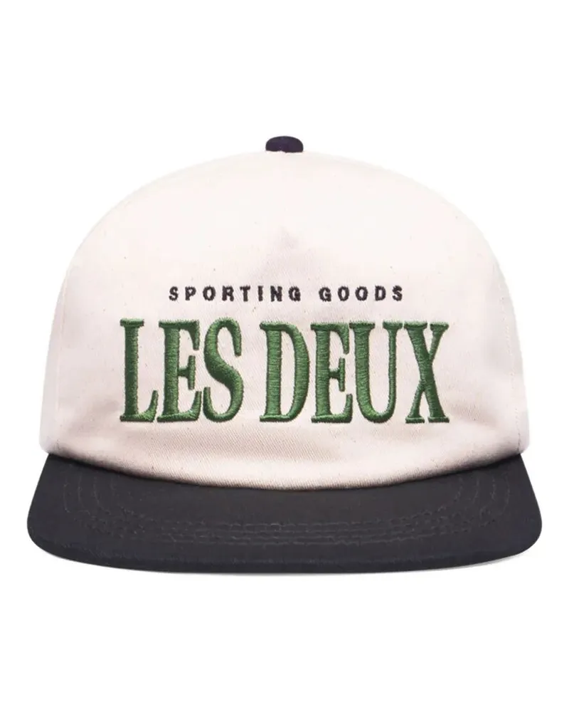 LES DEUX Sporting Goods" Cap White
