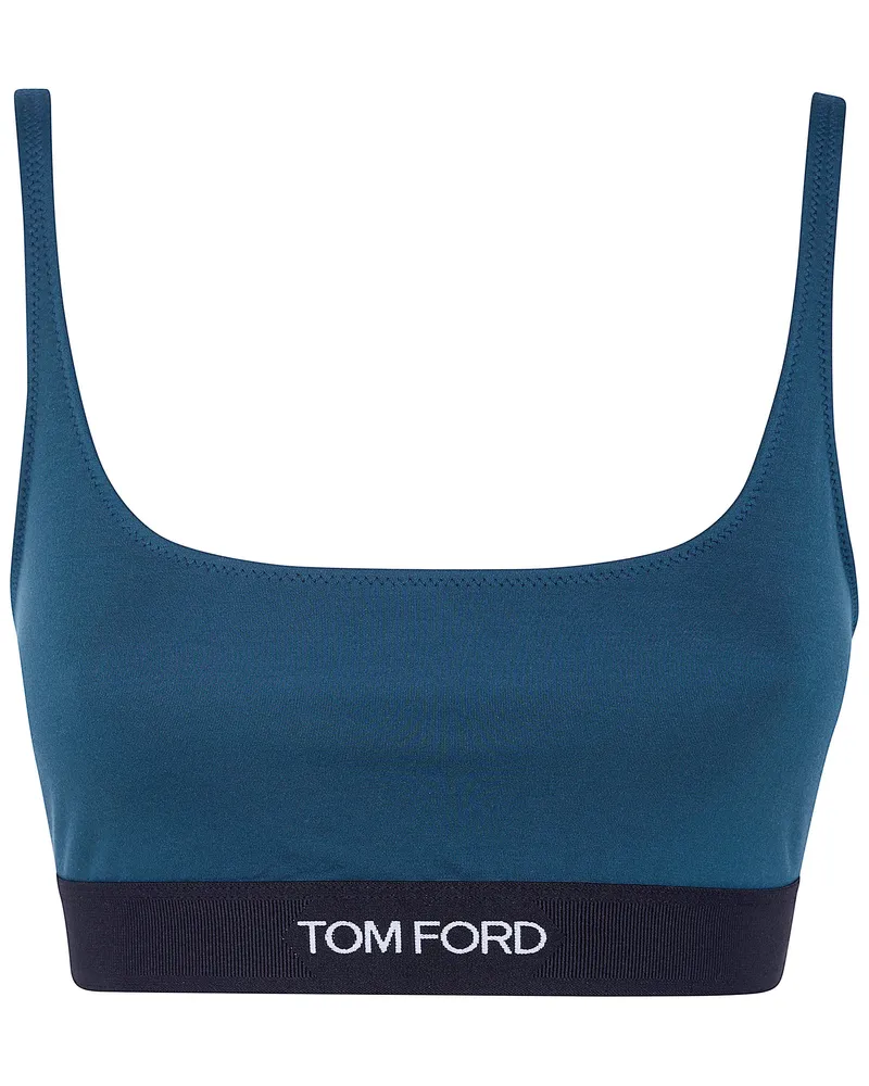Tom Ford Underwear Bralette Top "Modal Bralet Top Blue