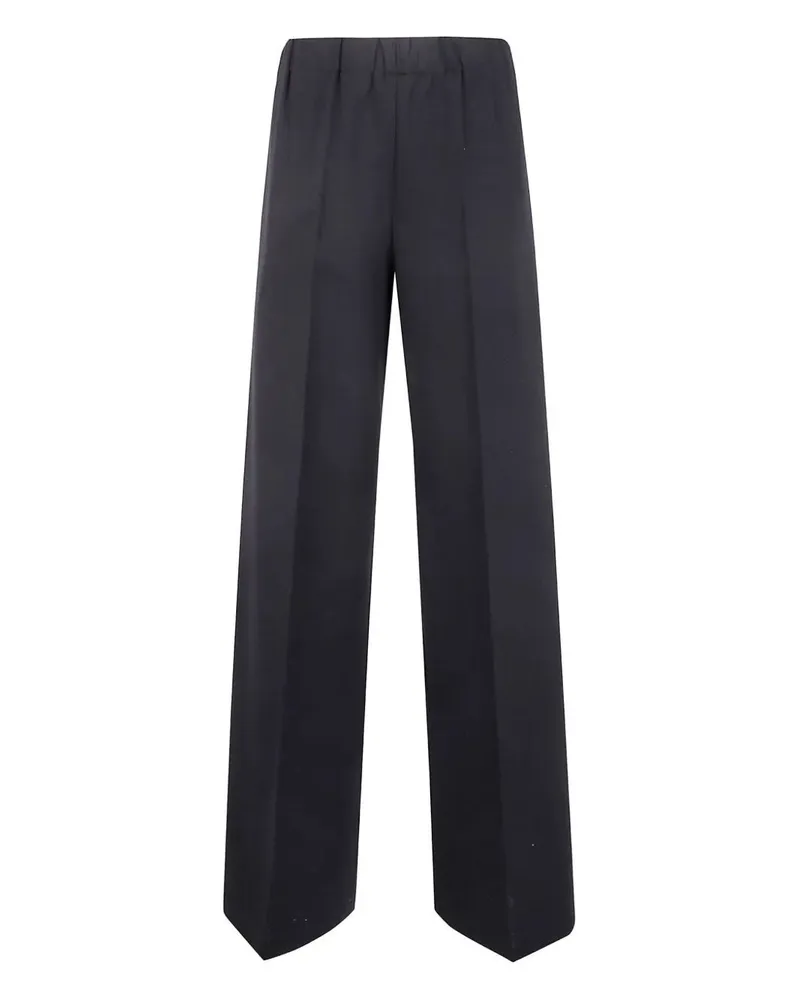 Liviana Conti Ethan Wide Jersey Trousers Black