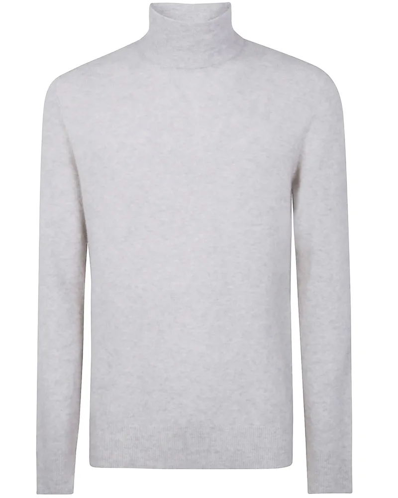 Nuur Long Sleeves Turtle Neck Sweater Gray