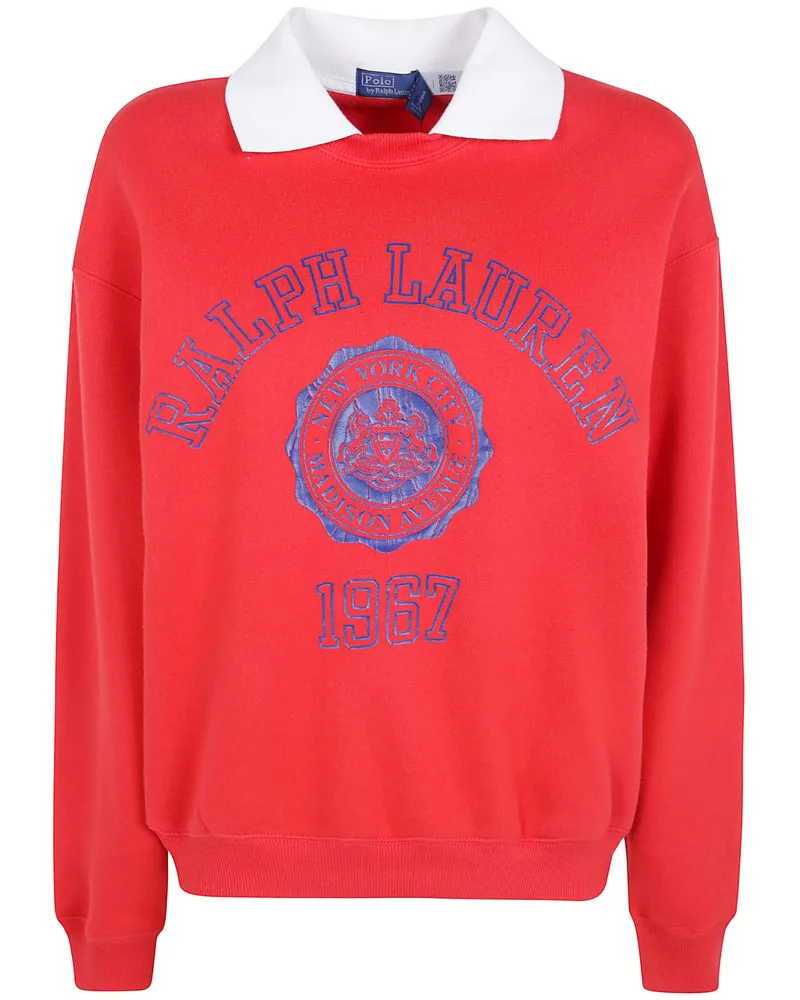 Ralph Lauren Sweatshirt Fleece "211B17805 002 Red