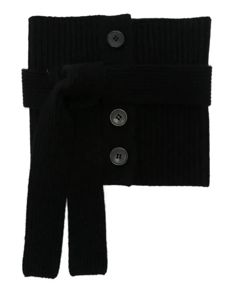 Dries van Noten Scarf Cashmere "Merlin Black