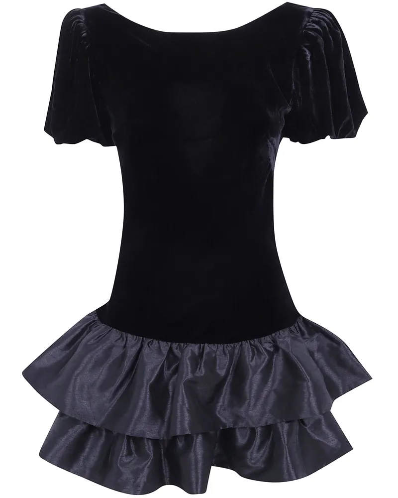 RIXO Dress Silk "Anabella Black