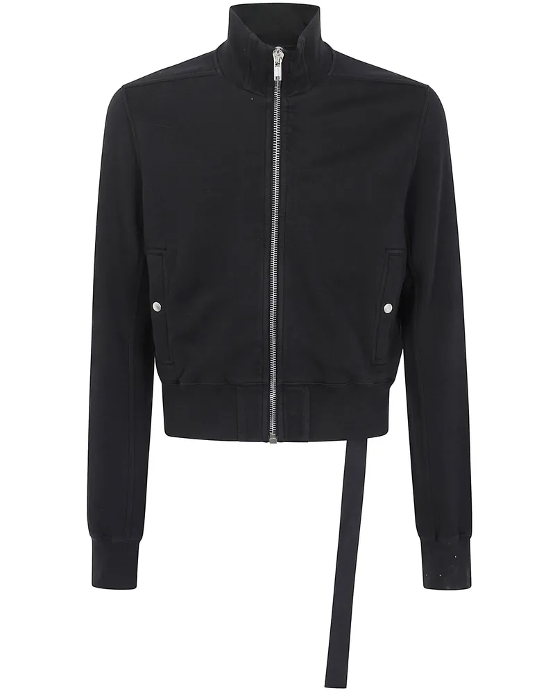 DRKSHDW by Rick Owens Sweatshirt Full Zip Jacket "Rev Track Black