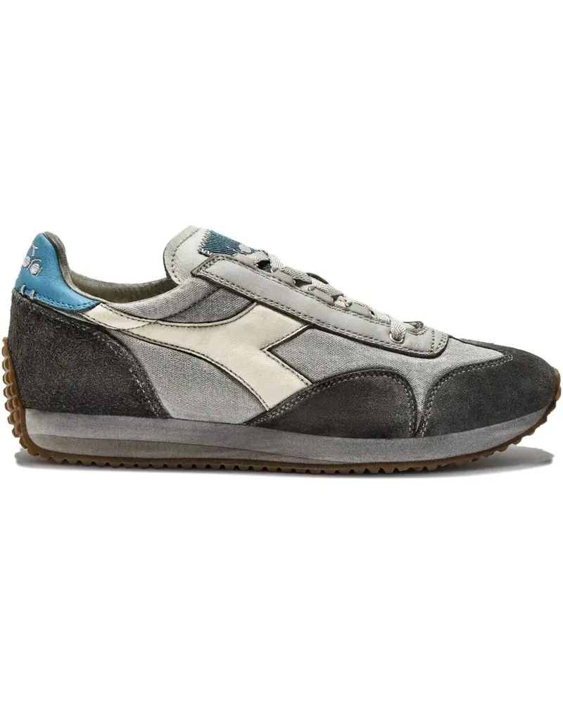 Diadora Heritage Equipe Dirty Stone Wash Vintage Sneakers Blue
