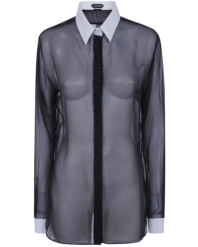 Tom Ford Shirt Printed Losange Black