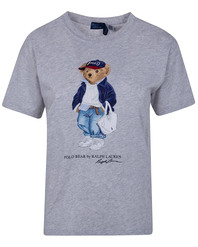 Ralph Lauren Bear" T-Shirt Gray
