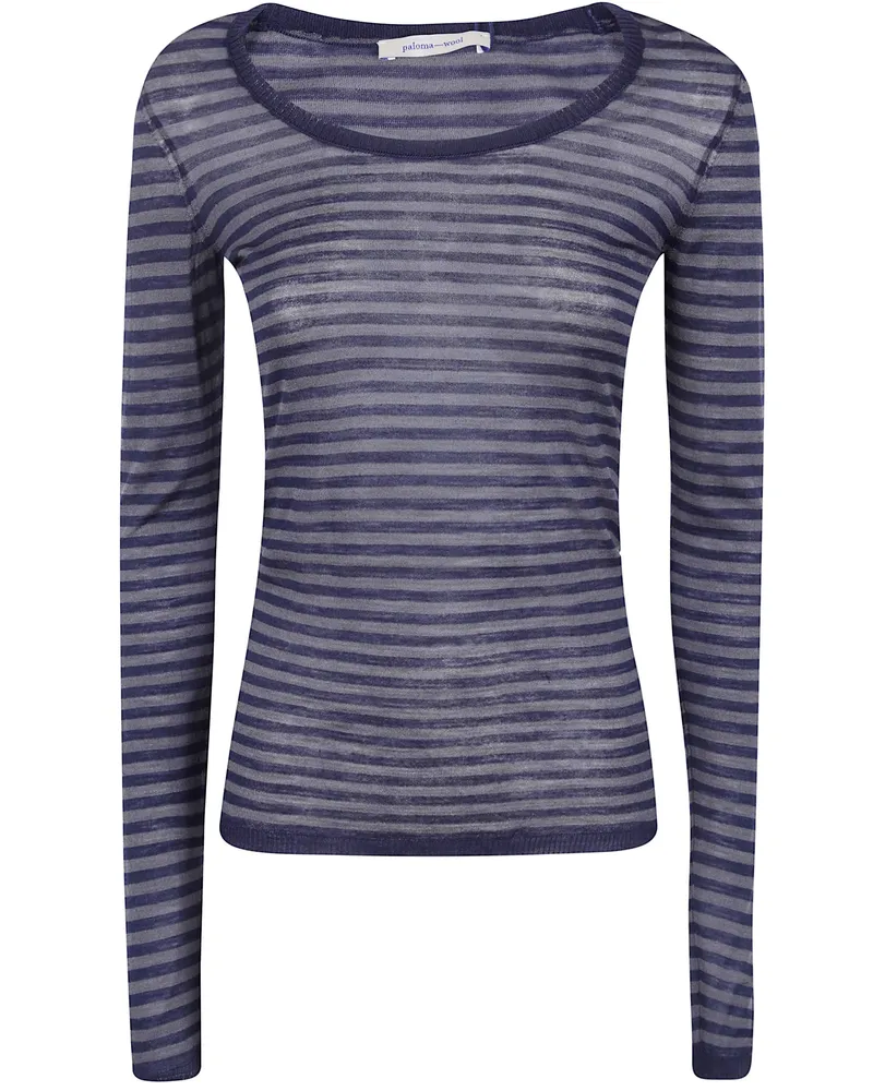 Paloma Wool Sweater Striped "Garul Gray