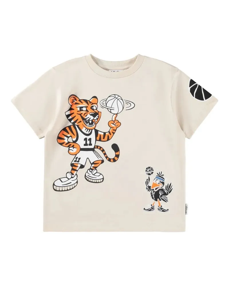 Molo Rodney" Short Sleeves T-Shirt Yellow