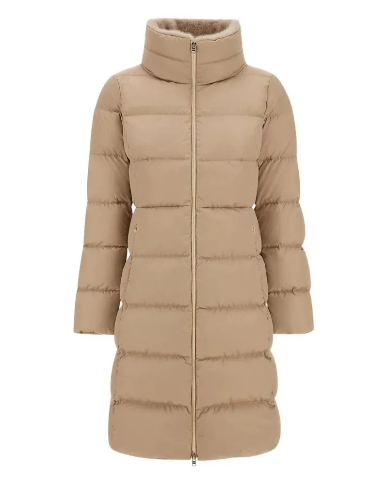 Herno Medium Full Zip Jacket Beige