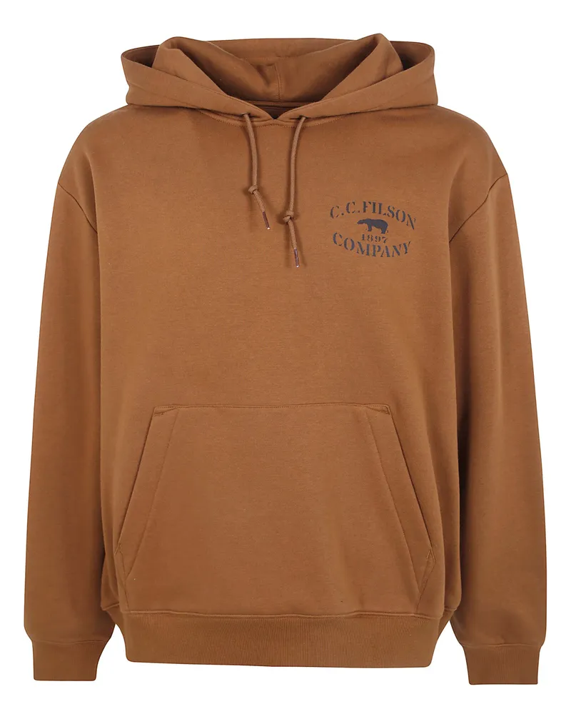 Filson Sweatshirt Graphic "Stencil Graphic Brown