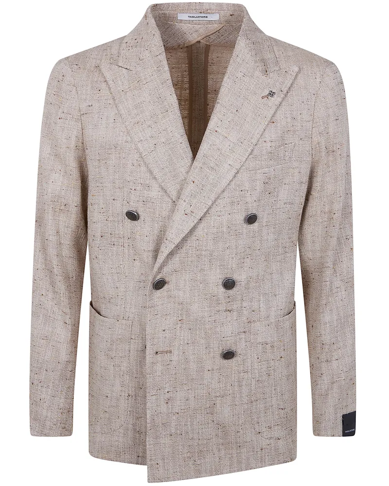 Tagliatore Montecarlo" Jacket Beige