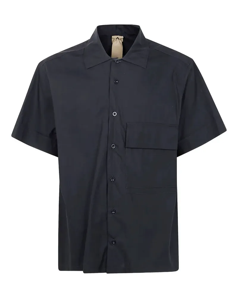Ten c Short Sleeves Shirt Black