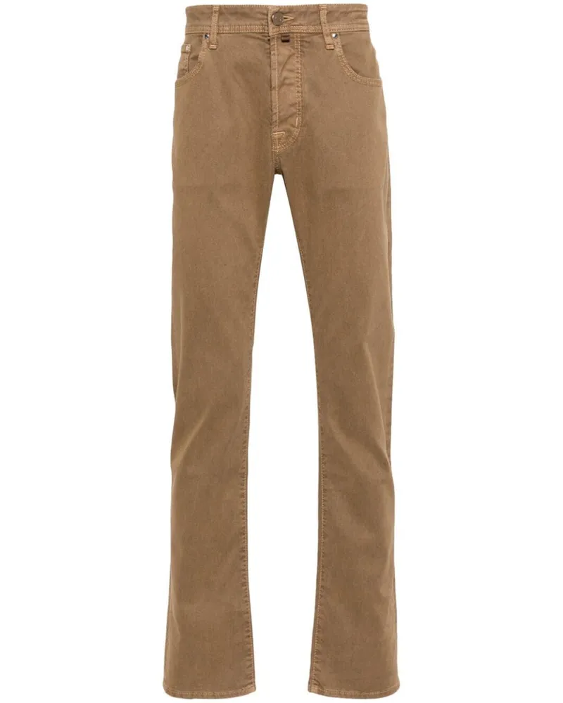 Jacob Cohën Slim Fit Bard Jeans Brown
