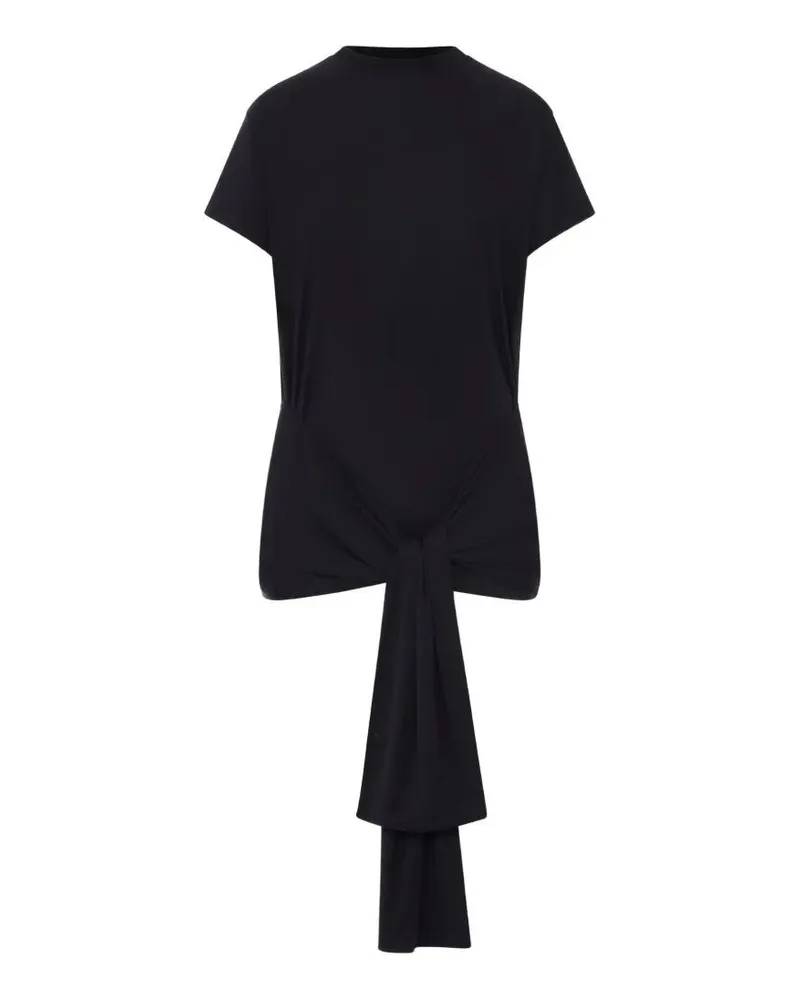Totême Top Manica Lunga "Tie Waist Black