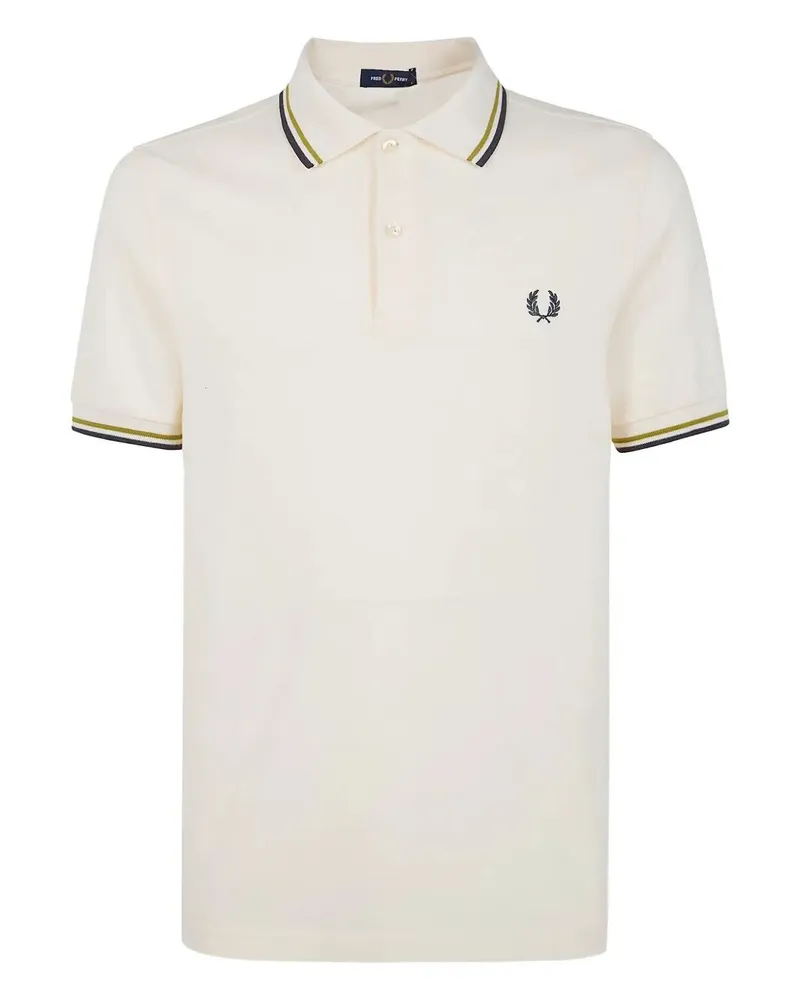 Fred Perry Fred Perry Twin Tipped Fred Perry" Shirt Beige