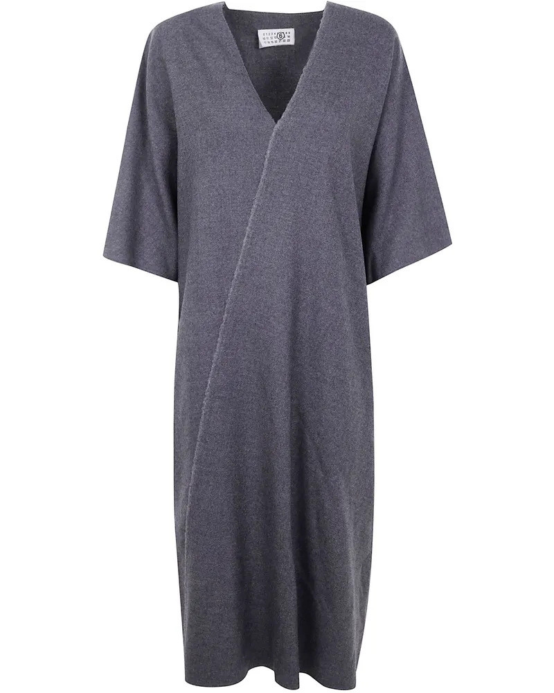 Maison Margiela Midi Dress Gray