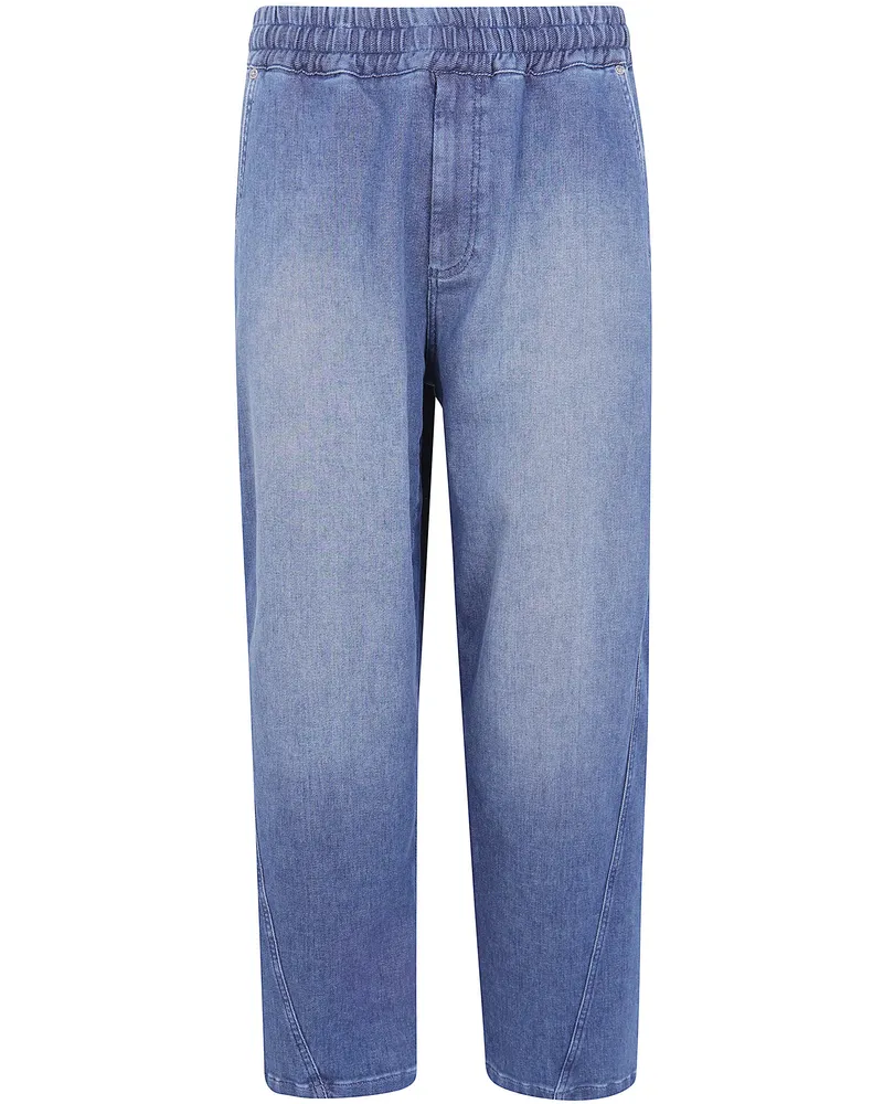 Emporio Armani Jeans Wide Leg "Em006615.Af27722 Mb001 Blue