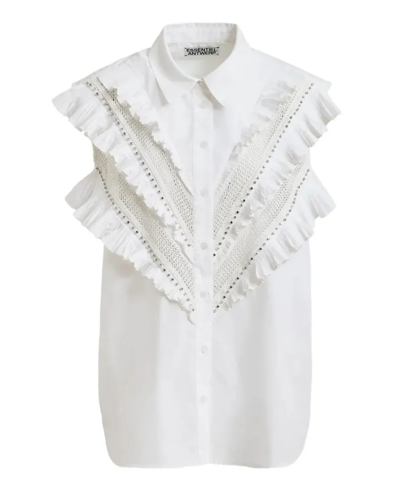 Essentiel Jeandarlene Sleeveless Shirt White