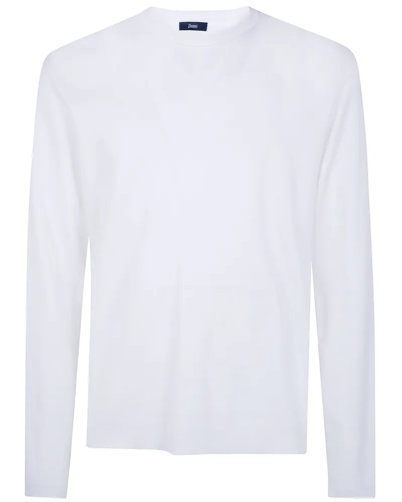 Herno Long Sleeves T-Shirt White