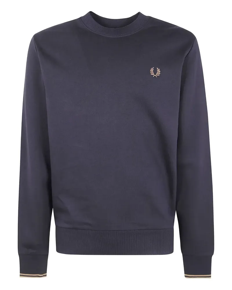 Fred Perry Fred Perry" Crew Neck Sweatshirt Black