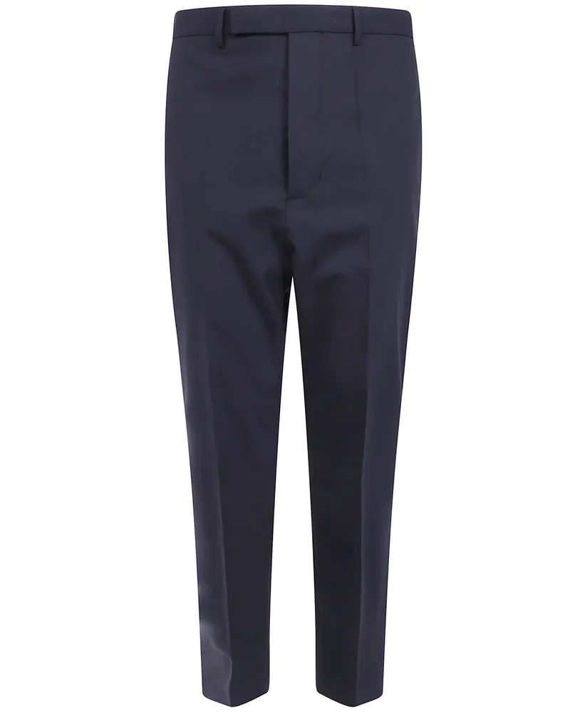 Rick Owens Pants Wool Blend "Astaires Black