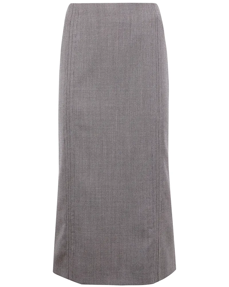 Maison Margiela Midi Skirt Brown