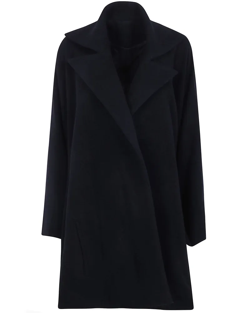 Yohji Yamamoto Coat Cuffs Point Black