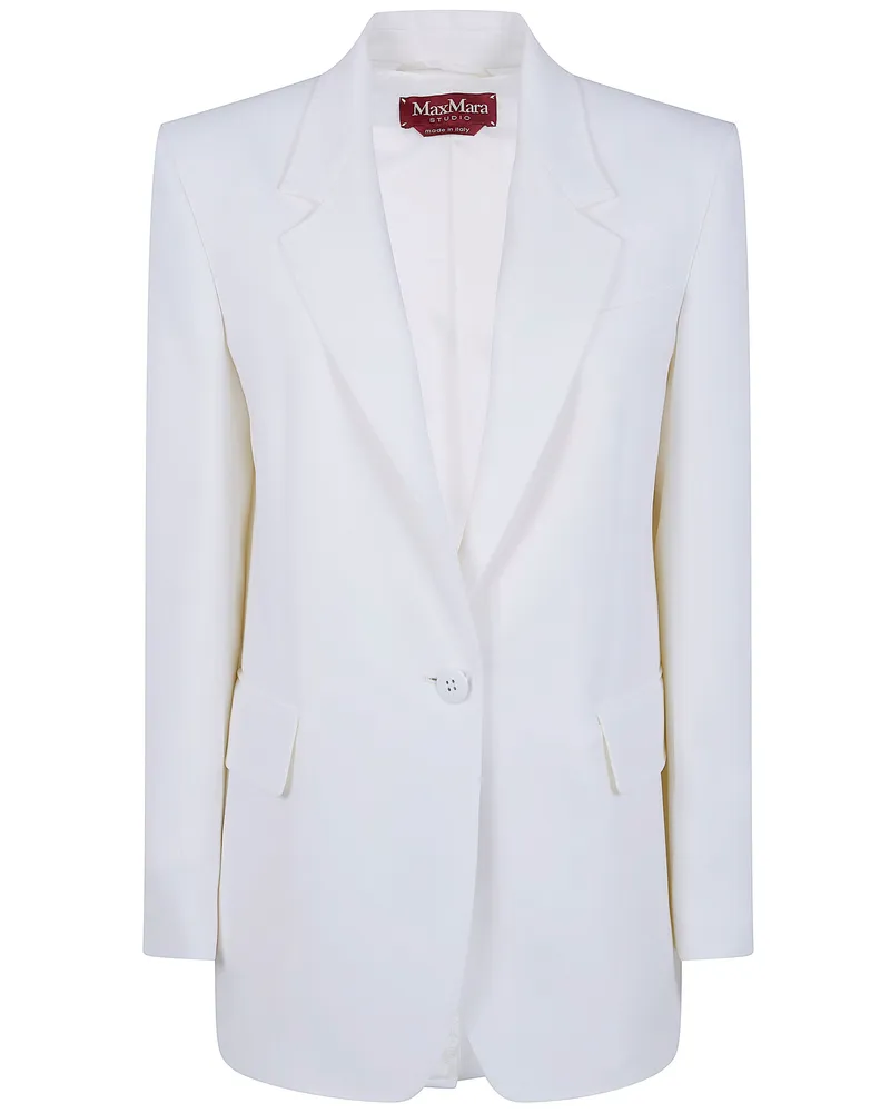 Max Mara Mstbosco" Classic Jacket White