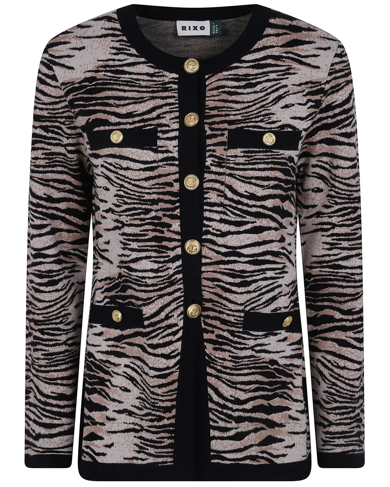 RIXO Cardigan Multicolor "Raylene Multi