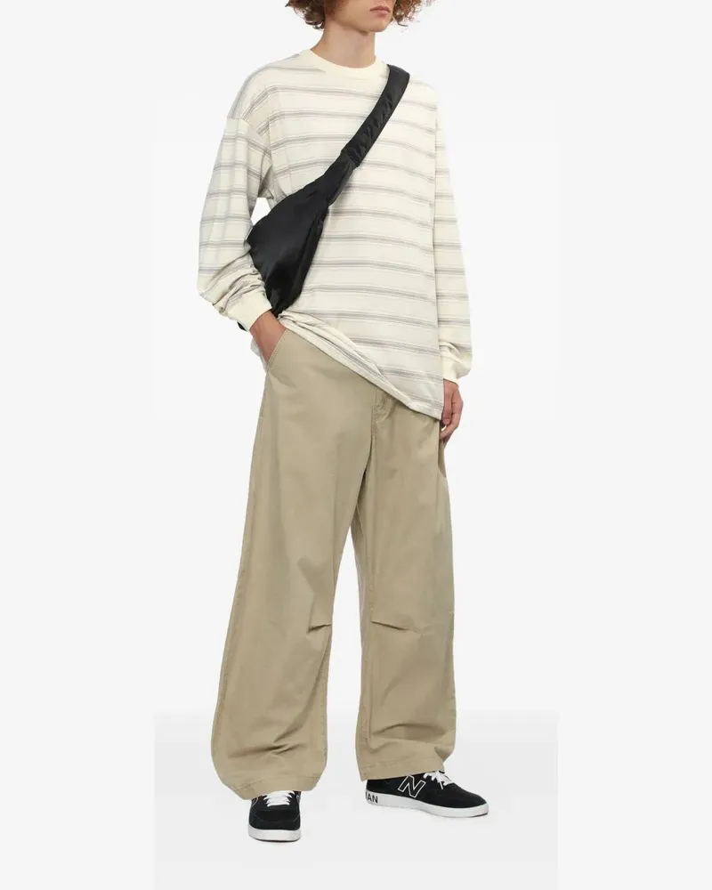 Comme des Garçons Barrel Trousers Beige