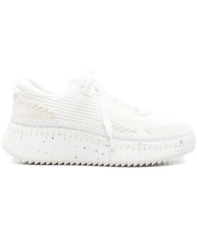 Chloé Nama" Sneakers White
