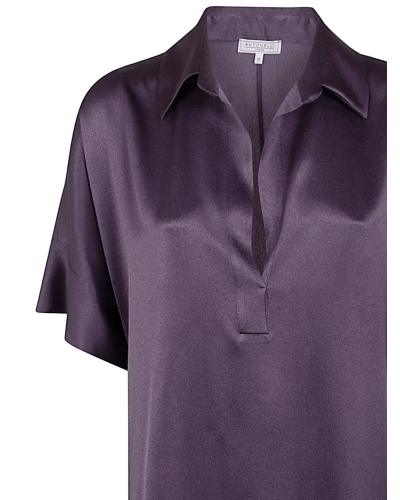 Antonelli Firenze Luciana Norberto" Maxi Shirt Dress Pink