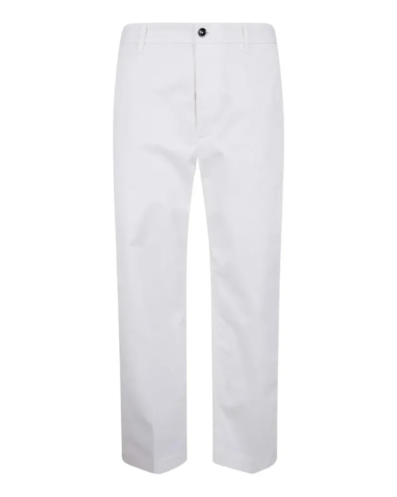 nine:inthe:morning Apollon Straight Trousers White