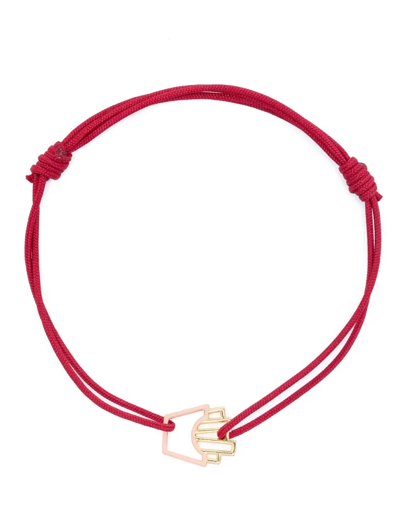 Aliita PAPITAS ENAMEL CORD BRACELET Pink