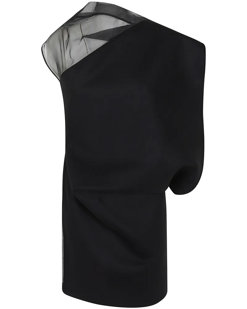 Max Mara Dress Wool 100% Black "Sps Cesto Black