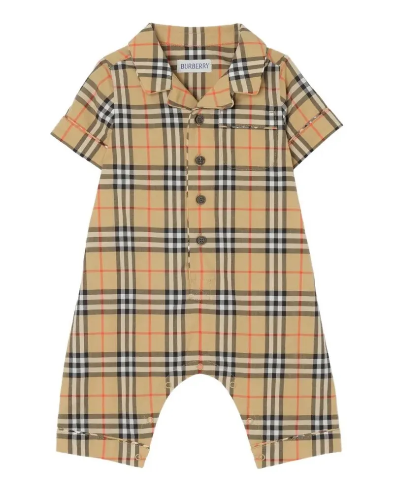 Burberry Body Cotone "Andreas" Pip Chk White