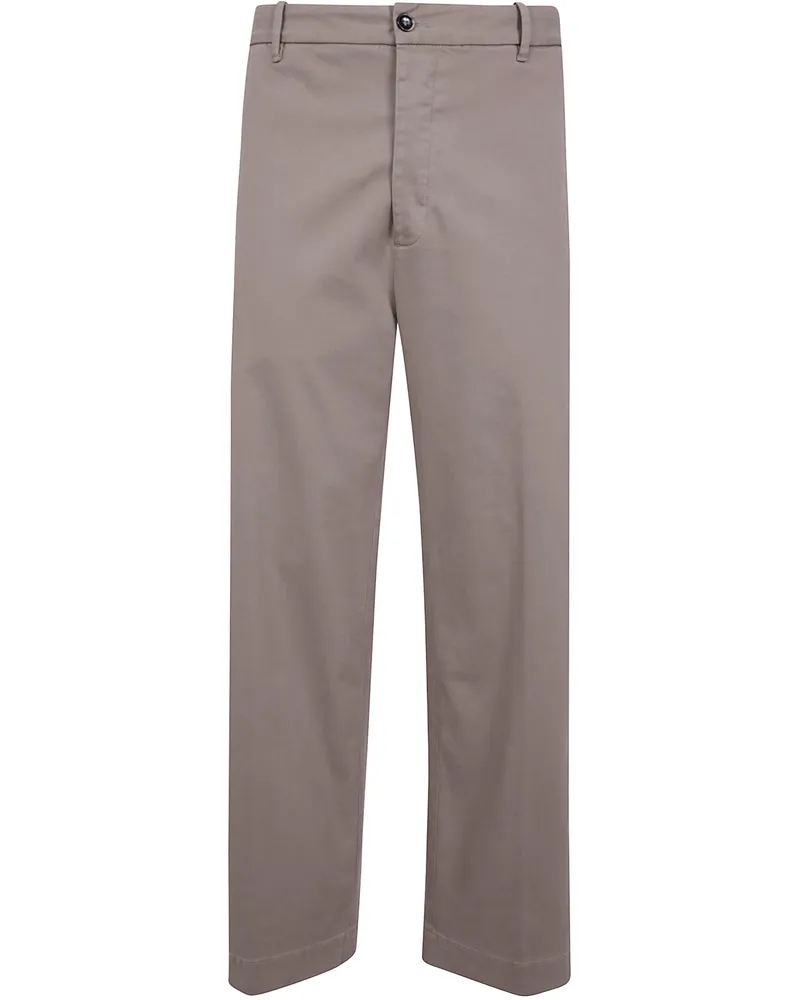 nine:inthe:morning Pants Wide Leg "Apollon Brown