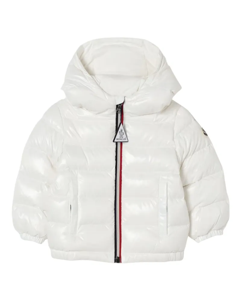 Moncler Jacket Recycled Nylon "New Aubert Jersey White