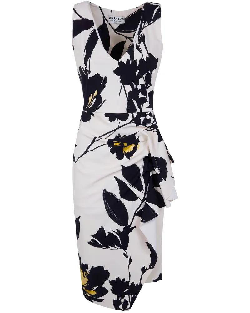 Chiara Boni Ayang' Print Slim Jersey Dress Pink