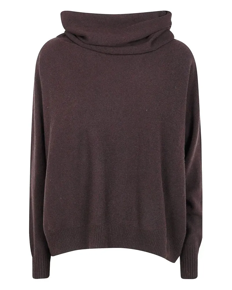 D.EXTERIOR D. EXTERIOR Cashmere Merinos High Neck Oversized Sweater Beige