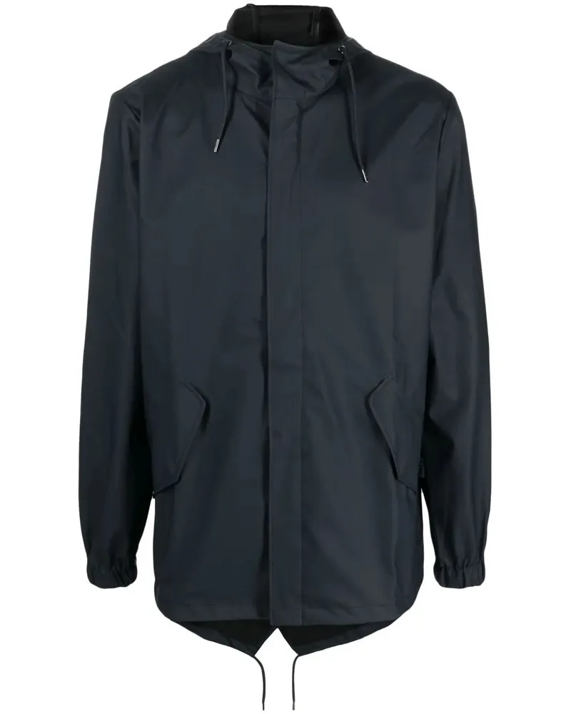 RAINS Fishtail Jacket Blue