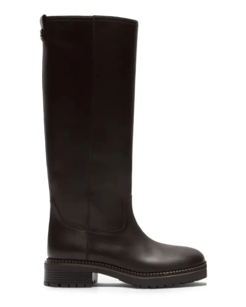Casadei Boots Knee High "Concept" T.030 Yellow