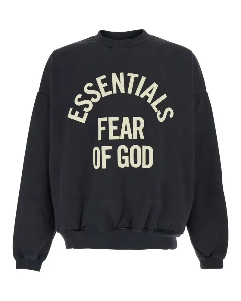Fear of God Campus 90`S Crewneck Sweatshirt Black