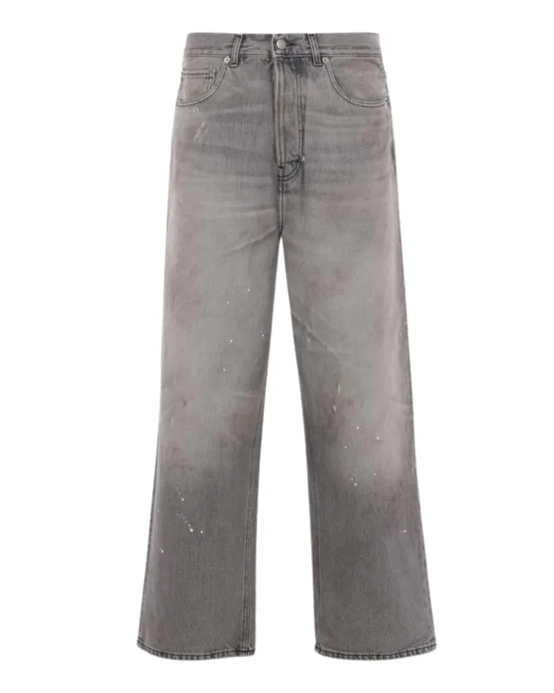 Haikure New Jo" Dive Splash Black Jeans Gray