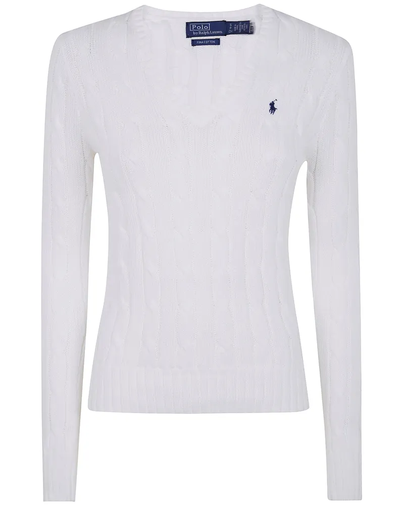 Ralph Lauren Kimberly Long Sleeve Pullover White