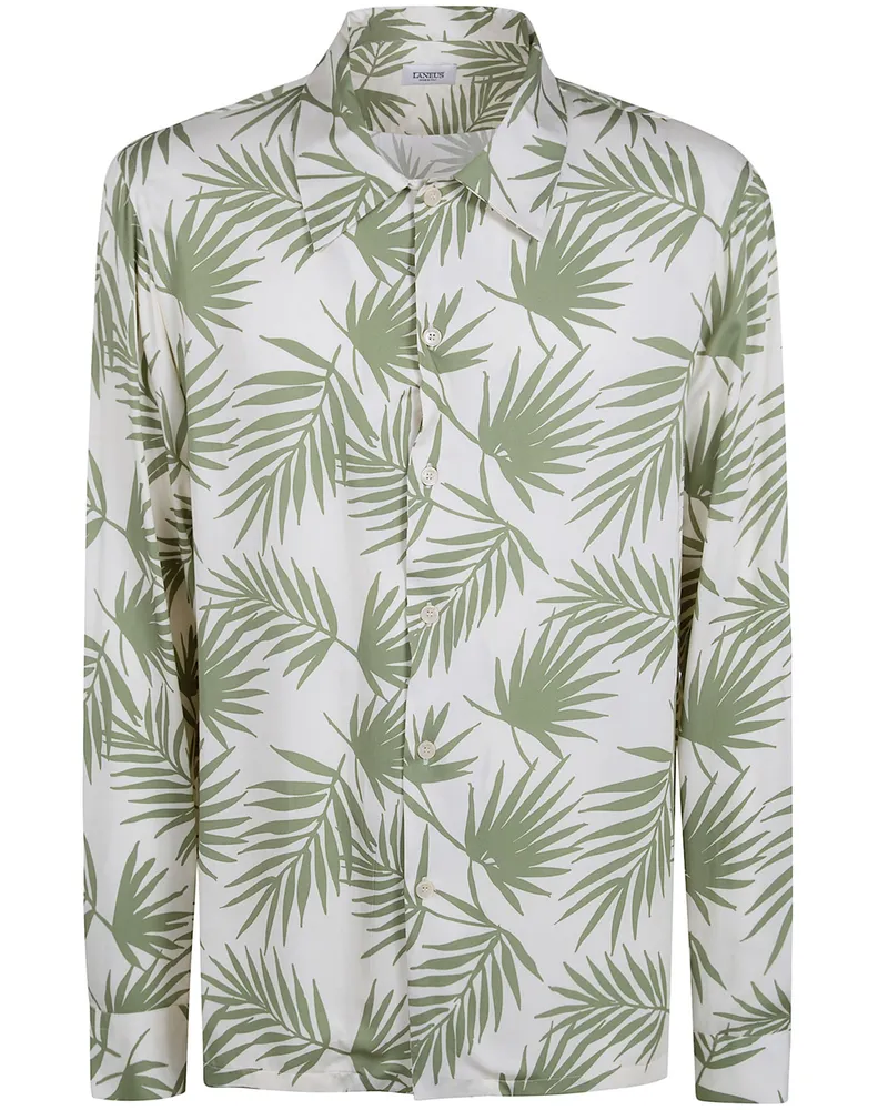 Laneus Shirt Boxy Fit Man White