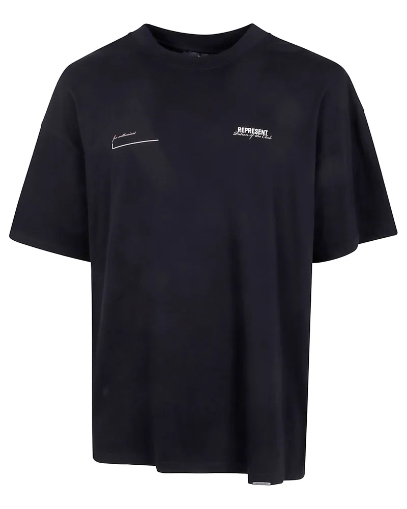REPRESENT Patron Of The Club' T-Shirt Black