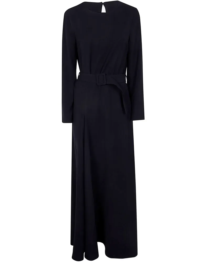 P.A.R.O.S.H. P. A.R. O.S. H. Cady Long Dress Black